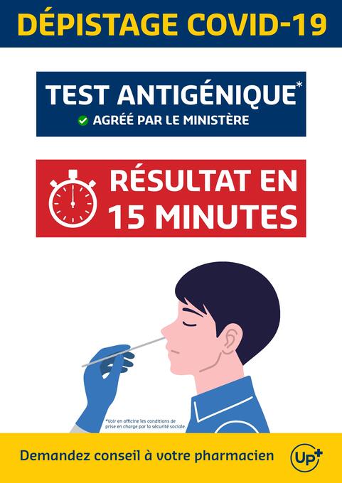 test antigénique à la pharmacie de la vezouze à lunéville